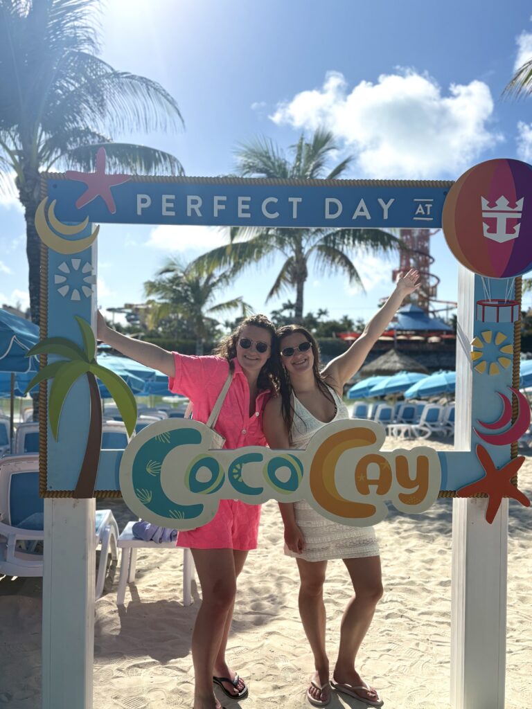 Perfect day at CocoCay Maxime & Daphne